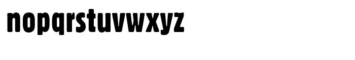 Bloc Extra Condensed Font LOWERCASE