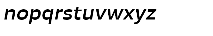Blom Medium Italic Font LOWERCASE