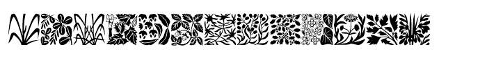 Blooming Meadow Day Font LOWERCASE
