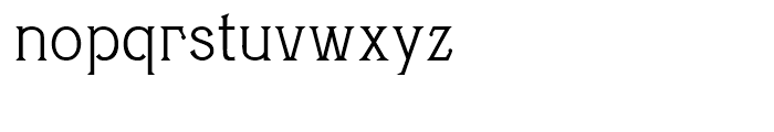 Blue Point Regular Font LOWERCASE
