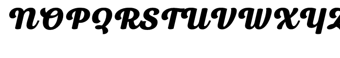 Bluestar Bold Italic Font UPPERCASE
