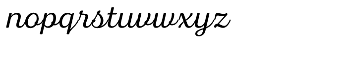 Bluestar Light Italic Font LOWERCASE