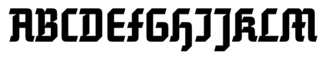 Blackhaus Bold Font UPPERCASE