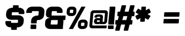 Bladi Two 4F Bold Italic Font OTHER CHARS