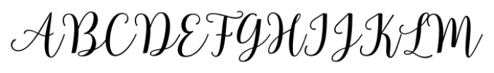 Blingtastic Script Regular Font UPPERCASE