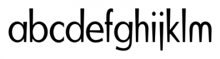 BlitzCondensed Light Font LOWERCASE