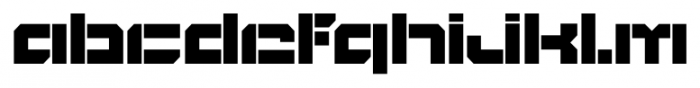 BlockOut OpenUltra Font LOWERCASE
