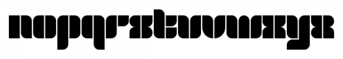Blox Vertical Font LOWERCASE