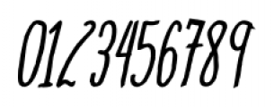 Blue Goblet Drawn Compressed Regular Italic Font OTHER CHARS