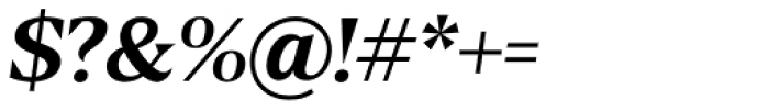 Blaak Regular Italic Font OTHER CHARS