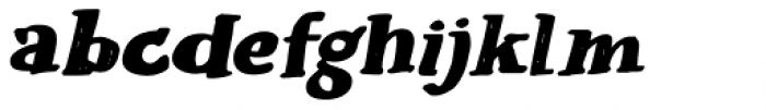 Blabbermouth Italic Font LOWERCASE