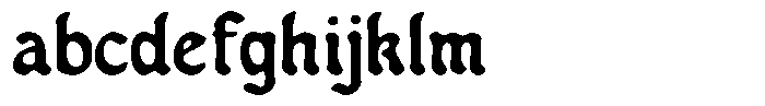 Blacher Inkbleed FONT