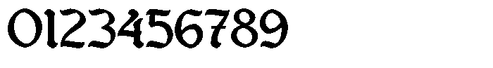 Blacher Regular Font OTHER CHARS