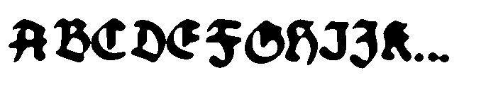 Black Abbey Got Vinted Font UPPERCASE