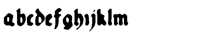 Black Abbey Got Vinted FONT