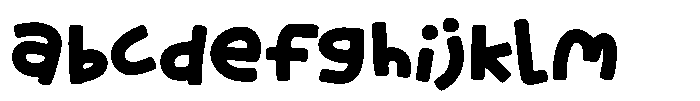 Black Chair FONT
