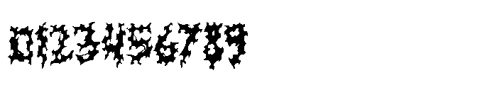 Black Domed Font OTHER CHARS