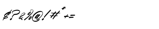Black Fatal Italic Font OTHER CHARS