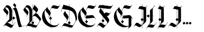 Black Gowa Font