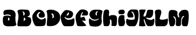 Black Lover Regular Font LOWERCASE