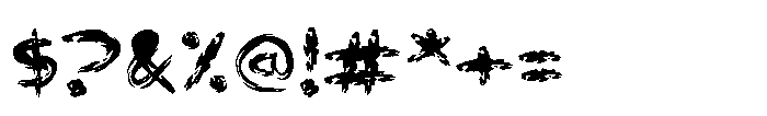 Black Mars Font OTHER CHARS