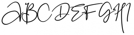 Black Pink Signature Bold Font UPPERCASE