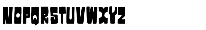 Black Rat Institute Font UPPERCASE