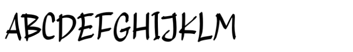 Black Smither Regular Font UPPERCASE