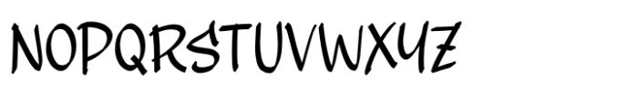Black Smither Regular Font UPPERCASE