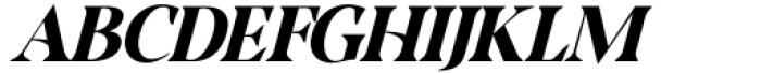 Black Svane Semi Bold Italic Font UPPERCASE