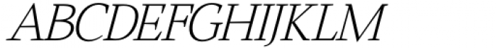 Black Svane Thin Italic Font UPPERCASE