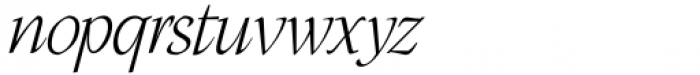 Black Svane Thin Italic Font LOWERCASE