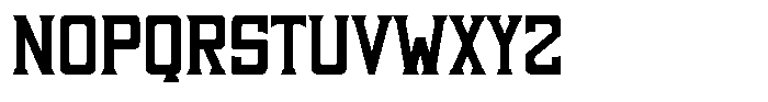 Black Timber Font UPPERCASE