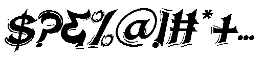 Black Velmora Italic Italic Font OTHER CHARS
