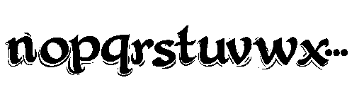 Black Velmora Regular Font LOWERCASE