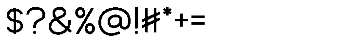 Black channel Font OTHER CHARS