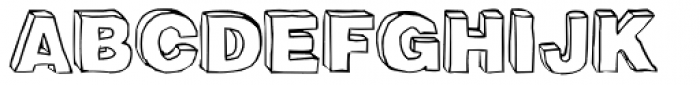 BlackDog Font UPPERCASE