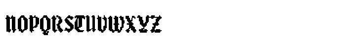 Blackbit Pixelated Font UPPERCASE