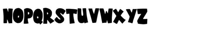 Blacker Note Font UPPERCASE