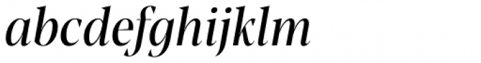 Blacker Pro Display Condensed Italic Font LOWERCASE
