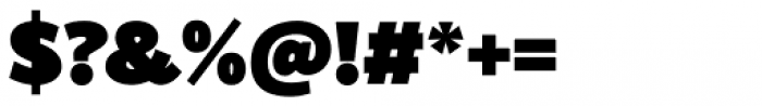 Blacker Sans Pro Black Font OTHER CHARS