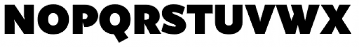 Blacker Sans Pro Black Font UPPERCASE