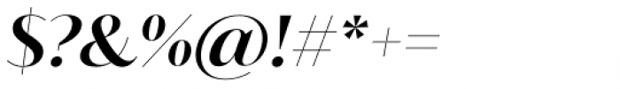 Blacker Sans Pro Display Bold Italic Font OTHER CHARS