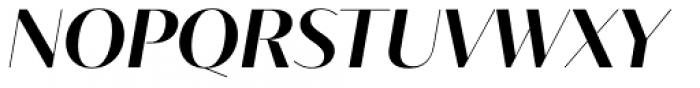 Blacker Sans Pro Display Bold Italic Font UPPERCASE