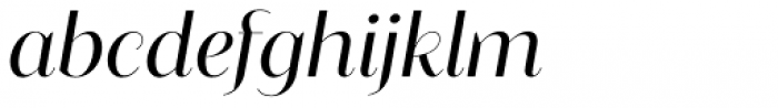 Blacker Sans Pro Display Book Italic Font LOWERCASE
