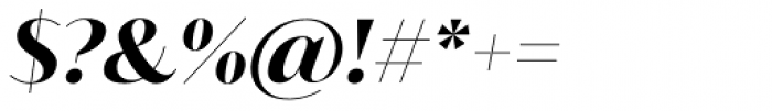 Blacker Sans Pro Display Extrabold Italic Font OTHER CHARS