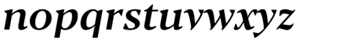 Blacker Text Medium Italic Font LOWERCASE