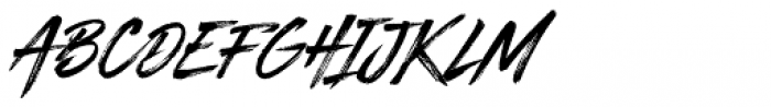 Blackhawk Italic Font UPPERCASE