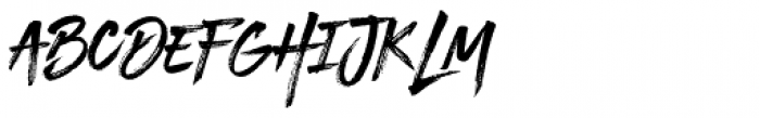 Blackhawk Regular Font LOWERCASE