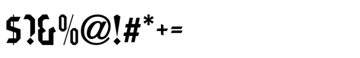Blackletter Moderne JNL Regular Font OTHER CHARS